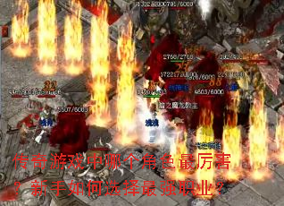 ������Ϸ���ĸ���ɫ���������������ѡ����ǿְҵ��