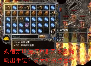 永恒之塔法师单刷副本最强输出手法?求大神指点迷津 永恒之塔法师单刷副本最强输出手法?求大神指点迷津