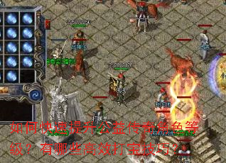 如何快速提升公益传奇角色等级?有哪些高效打宝技巧? 如何快速提升公益传奇角色等级?有哪些高效打宝技巧?